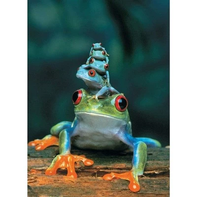 Eurographics Inc. Red-Eyed Tree Frog 1000 Piece Jigsaw Puzzle 2 Eurographics Inc. Red-Eyed Tree Frog 1000 Piece Jigsaw Puzzle - Image 2