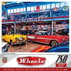 MasterPieces 750 Piece Jigsaw Puzzle For Adults, Family, Or Kids - The Showcase - 18"x24"