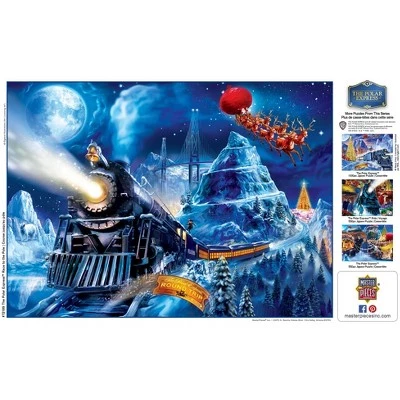 MasterPieces 1000 Piece Christmas Jigsaw Puzzle - The Polar Express Race To The Pole - 19.25"x26.75" 4 MasterPieces 1000 Piece Christmas Jigsaw Puzzle - The Polar Express Race To The Pole - 19.25"x26.75" - Image 4