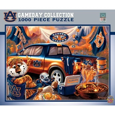 MasterPieces 1000 Piece Jigsaw Puzzle for Adults - NCAA Auburn Tigers Gameday - 19.25"x26.75" 1 MasterPieces 1000 Piece Jigsaw Puzzle for Adults - NCAA Auburn Tigers Gameday - 19.25"x26.75"
