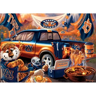 MasterPieces 1000 Piece Jigsaw Puzzle for Adults - NCAA Auburn Tigers Gameday - 19.25"x26.75" 2 MasterPieces 1000 Piece Jigsaw Puzzle for Adults - NCAA Auburn Tigers Gameday - 19.25"x26.75" - Image 2