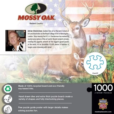 MasterPieces 1000 Piece Jigsaw Puzzle For Adults, Family, Or Kids - Radiant County - 19.25"x26.75" 3 MasterPieces 1000 Piece Jigsaw Puzzle For Adults, Family, Or Kids - Radiant County - 19.25"x26.75" - Image 3