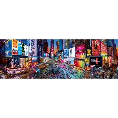 MasterPieces 1000 Piece Jigsaw Puzzle For Adults, Family, Or Kids - Times Square Panoramic - 13"x39" 2 MasterPieces 1000 Piece Jigsaw Puzzle For Adults, Family, Or Kids - Times Square Panoramic - 13"x39" - Image 2