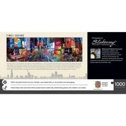 MasterPieces 1000 Piece Jigsaw Puzzle For Adults, Family, Or Kids - Times Square Panoramic - 13"x39" 7 MasterPieces 1000 Piece Jigsaw Puzzle For Adults, Family, Or Kids - Times Square Panoramic - 13"x39" -Puzzles Sales 2022 unnamed file 2844