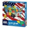 Springbok State Plates Puzzle 400pc