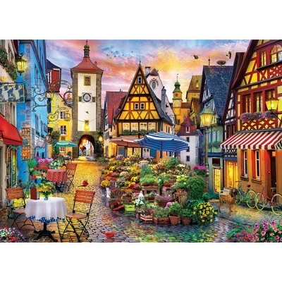 MasterPieces 1000 Piece Jigsaw Puzzle For Adults, Family, Or Kids - Bavarian Flower Market - 19.25"x26.75" 2 MasterPieces 1000 Piece Jigsaw Puzzle For Adults, Family, Or Kids - Bavarian Flower Market - 19.25"x26.75" - Image 2