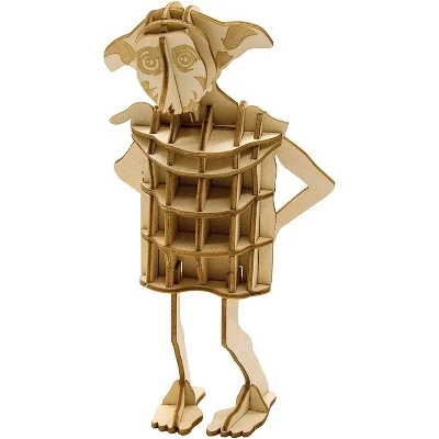 Incredibuilds Harry Potter Dobby Book & Wood Model Figure Kit 1 Incredibuilds Harry Potter Dobby Book & Wood Model Figure Kit