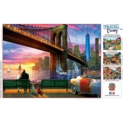 MasterPieces 550 Piece Jigsaw Puzzle For Adults, Family, Or Kids - New York Romance - 18"x24" -Puzzles Sales 2022 unnamed file 2905