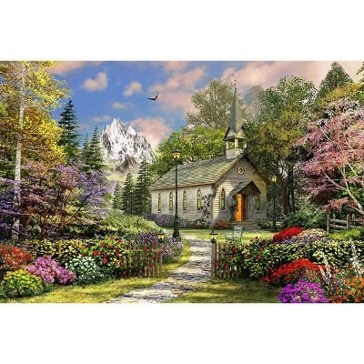 Springbok Mountain View Chapel Kids' Jigsaw Puzzle - 36pc 1 Springbok Mountain View Chapel Kids' Jigsaw Puzzle - 36pc