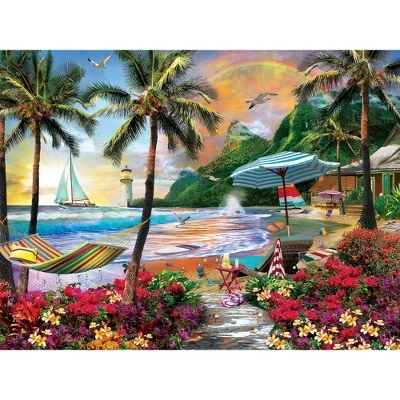 MasterPieces 550 Piece Jigsaw Puzzle For Adults, Family, Or Kids - Hawaiian Life - 18"x24" 2 MasterPieces 550 Piece Jigsaw Puzzle For Adults, Family, Or Kids - Hawaiian Life - 18"x24" - Image 2