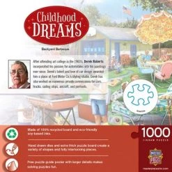 MasterPieces 1000 Piece Jigsaw Puzzle For Adults, Family, Or Kids - Backyard Barbeque - 19.25"x26.75" -Puzzles Sales 2022 unnamed file 2954