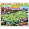 MasterPieces 1000 Piece Jigsaw Puzzle For Adults, Family, Or Kids - Great Smokey Mountains - 19.25"x26.75"