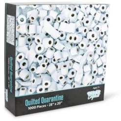 Toynk Quilted Quarantine Toilet Paper 1000 Piece Jigsaw Puzzle