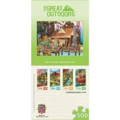 MasterPieces Inc Grandpas Cabin 500 Piece Jigsaw Puzzle