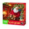 Springbok Santa's Cat Nap Puzzle 1000pc