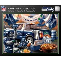MasterPieces 1000 Piece Jigsaw Puzzle for Adults - NFL Seattle Seahawks Gameday - 19.25"x26.75"