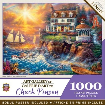 MasterPieces 1000 Piece Jigsaw Puzzle For Adults, Family, Or Kids - Above The Fray - 19.25"x26.75" 1 MasterPieces 1000 Piece Jigsaw Puzzle For Adults, Family, Or Kids - Above The Fray - 19.25"x26.75"