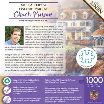 MasterPieces 1000 Piece Jigsaw Puzzle For Adults, Family, Or Kids - Above The Fray - 19.25"x26.75" 3 MasterPieces 1000 Piece Jigsaw Puzzle For Adults, Family, Or Kids - Above The Fray - 19.25"x26.75" - Image 3