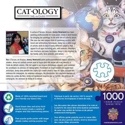 MasterPieces 1000 Piece Jigsaw Puzzle For Adults, Family, Or Kids - Sally And Judith - 25"x25" 3 MasterPieces 1000 Piece Jigsaw Puzzle For Adults, Family, Or Kids - Sally And Judith - 25"x25" - Image 3