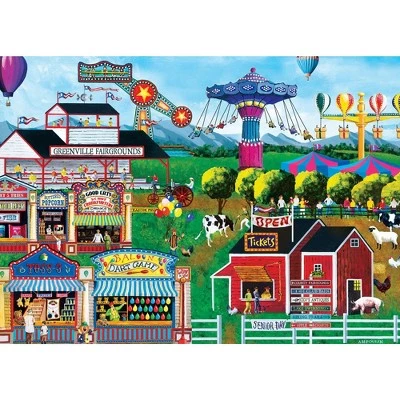 MasterPieces 1000 Piece Jigsaw Puzzle For Adults, Family, Or Kids - All's Fair - 19.25"x26.75" 2 MasterPieces 1000 Piece Jigsaw Puzzle For Adults, Family, Or Kids - All's Fair - 19.25"x26.75" - Image 2