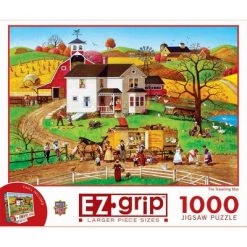 MasterPieces 1000 Piece EZ Grip Jigsaw Puzzle For Adults, Family, Or Kids - The Traveling Man - 23.5"x34"