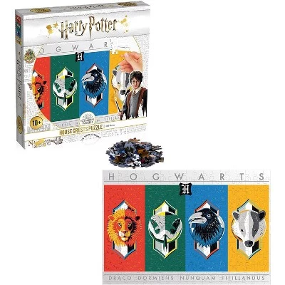 Top Trumps Harry Potter House Crests 500 Piece Jigsaw Puzzle 2 Top Trumps Harry Potter House Crests 500 Piece Jigsaw Puzzle - Image 2