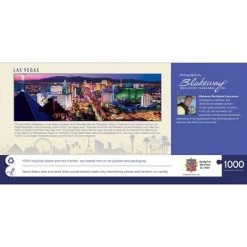 MasterPieces 1000 Piece Jigsaw Puzzle For Adults, Family, Or Kids - Las Vegas Panoramic - 13"x39" -Puzzles Sales 2022 unnamed file 3107