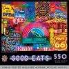 MasterPieces 550 Piece Jigsaw Puzzle For Adults, Family, Or Kids - Late Night Grub - 18"x24"