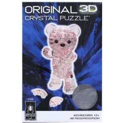 University Games Teddy Bear 48 Piece 3D Crystal Jigsaw Puzzle