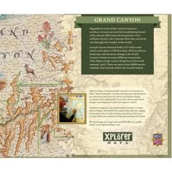 MasterPieces Inc Xplorer Maps Grand Canyon 1000 Piece Jigsaw Puzzle