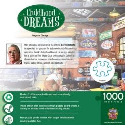 MasterPieces 1000 Piece Jigsaw Puzzle For Adults, Family, Or Kids - Wayne's Garage - 19.25"x26.75" -Puzzles Sales 2022 unnamed file 3148