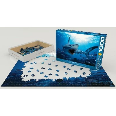 Eurographics Inc. Hungry Shark 1000 Piece Jigsaw Puzzle 1 Eurographics Inc. Hungry Shark 1000 Piece Jigsaw Puzzle
