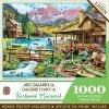 MasterPieces 1000 Piece Jigsaw Puzzle For Adults, Family, Or Kids - Canoes For Rent - 19.25"x26.75"
