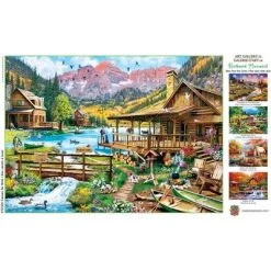 MasterPieces 1000 Piece Jigsaw Puzzle For Adults, Family, Or Kids - Canoes For Rent - 19.25"x26.75" -Puzzles Sales 2022 unnamed file 3162