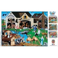 MasterPieces 400 Piece Jigsaw Puzzle For Adults, Family, Or Kids - Noah & The Vet - 18"x24" -Puzzles Sales 2022 unnamed file 3174