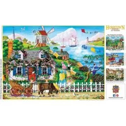 MasterPieces 1000 Piece Jigsaw Puzzle For Adults, Family, Or Kids - Rambling Rose Cottage - 19.25"x26.75" -Puzzles Sales 2022 unnamed file 3183