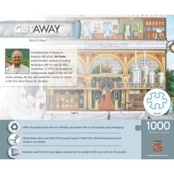 MasterPieces 1000 Piece EZ Grip Jigsaw Puzzle For Adults, Family, Or Kids - Bank & Brew - 23.5"x34" -Puzzles Sales 2022 unnamed file 3187