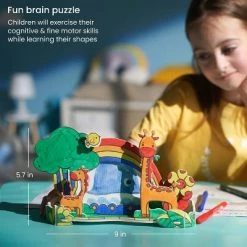Arteza Kids 3D Puzzle Owl & Giraffe -Puzzles Sales 2022 unnamed file 321