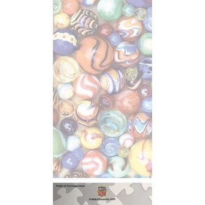 MasterPieces 1000 Piece Jigsaw Puzzle with Collectible Tin Case - All My Marbles - 11.25"x16.75" 2 MasterPieces 1000 Piece Jigsaw Puzzle with Collectible Tin Case - All My Marbles - 11.25"x16.75" - Image 2