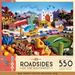 MasterPieces 550 Piece Jigsaw Puzzle For Adults, Family, Or Kids - The Land Of AZ - 18"x24"