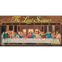 MasterPieces 1000 Piece Jigsaw Puzzle For Adults, Family, Or Kids - The Last Supper - 13"x39"