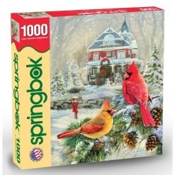 Springbok Cardinal Cottage Puzzle 1000pc