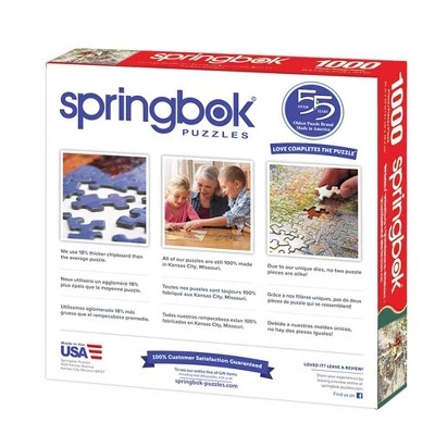 Springbok Cardinal Cottage Puzzle 1000pc 2 Springbok Cardinal Cottage Puzzle 1000pc - Image 2