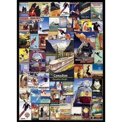 Eurographics Inc. Canadian Pacific Adventures 1000 Piece Jigsaw Puzzle 1 Eurographics Inc. Canadian Pacific Adventures 1000 Piece Jigsaw Puzzle