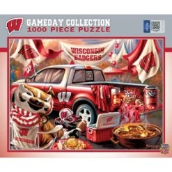 MasterPieces 1000 Piece Jigsaw Puzzle for Adults - NCAA Wisconsin Badgers Gameday - 19.25"x26.75"