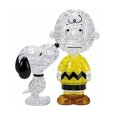 University Games Peanuts Snoopy & Charlie Brown 3D Crystal Puzzle 1 University Games Peanuts Snoopy & Charlie Brown 3D Crystal Puzzle