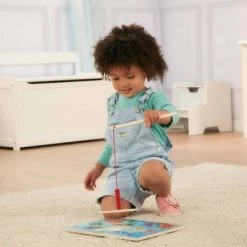 Melissa & Doug Melissa & Doug Magnetic Wooden Puzzle Game Set: Fishing and Bug Catching