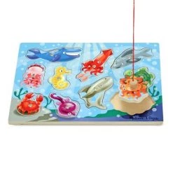Melissa & Doug Melissa & Doug Magnetic Wooden Puzzle Game Set: Fishing and Bug Catching -Puzzles Sales 2022 unnamed file 335
