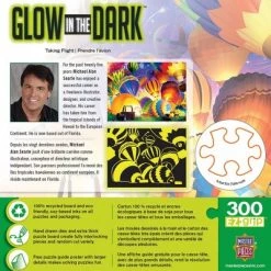 MasterPieces 300 Piece EZ Grip Glow in the Dark Jigsaw Puzzle - Taking Flight - 18"x24" -Puzzles Sales 2022 unnamed file 3365