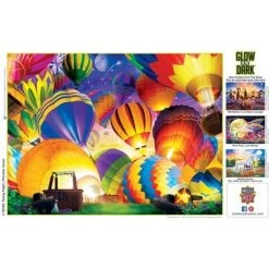 MasterPieces 300 Piece EZ Grip Glow in the Dark Jigsaw Puzzle - Taking Flight - 18"x24" -Puzzles Sales 2022 unnamed file 3366